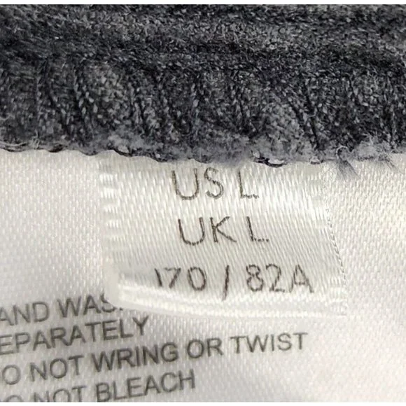 Urban Outfitters Skirt Womens Large Black Corduroy Zipper Pockets Mini - Picture 8 of 10